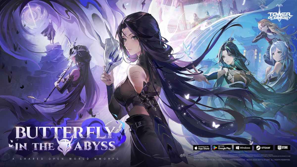 Butterfly in the Abyss Tower of Fantasy Update 3.4