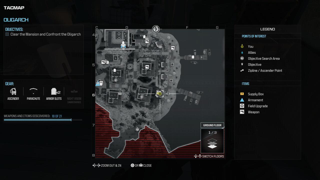 MW3 Oligarch All Weapons, Field Upgrades, and Item Locations Attack