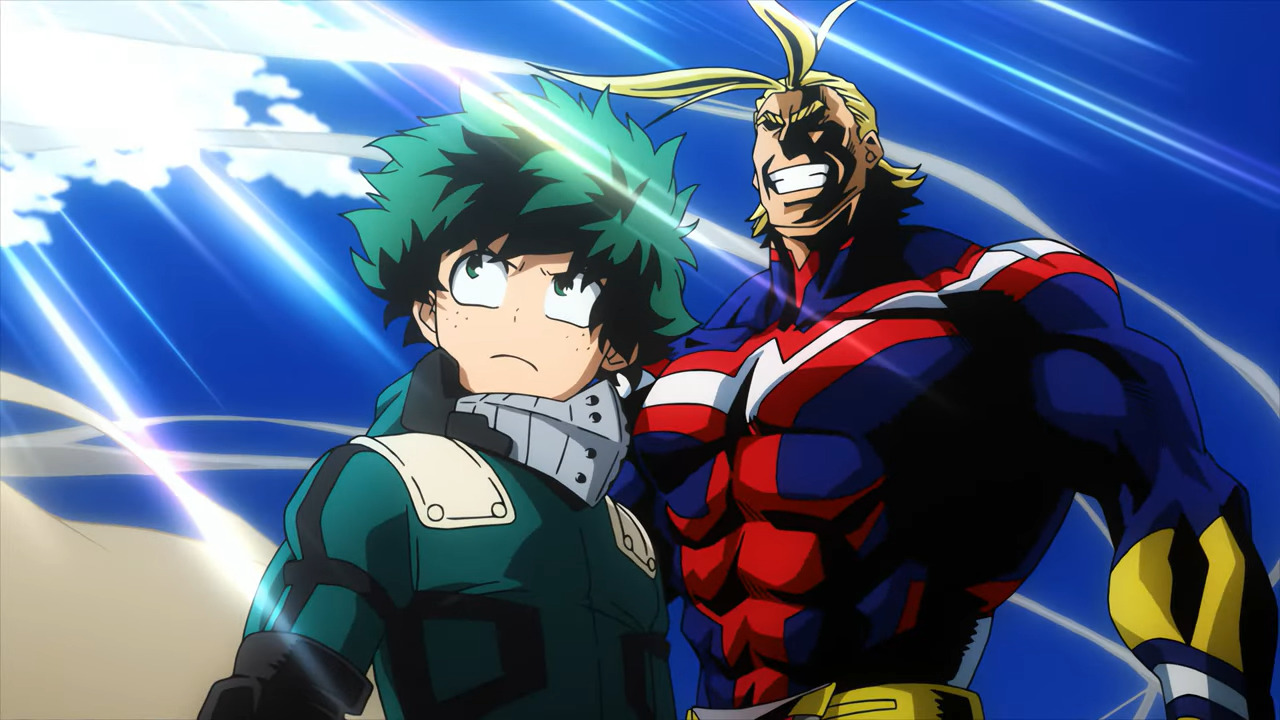 Deku-and-All-Might