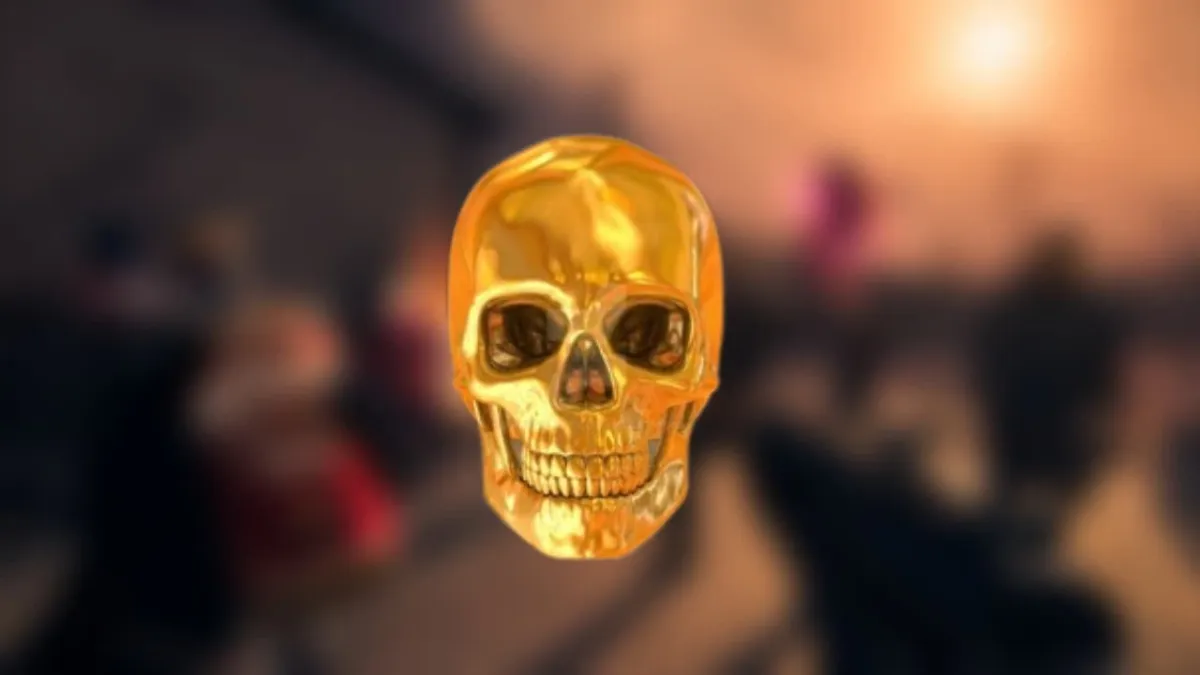 What Does the Gold Skull do in MWZ?