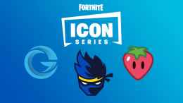 The Fortnite series icon featuring Ninja, TheGrefG and Loserfruit icons.