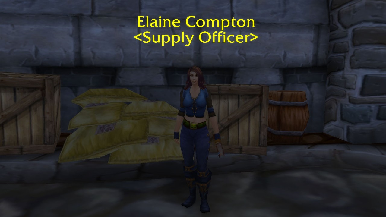 Elaine-Compton-Supply-Officer-Stormwind-WoW-SoD
