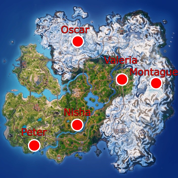 Fortnite-Chapter-5-Season-1-Boss-Locations-Map