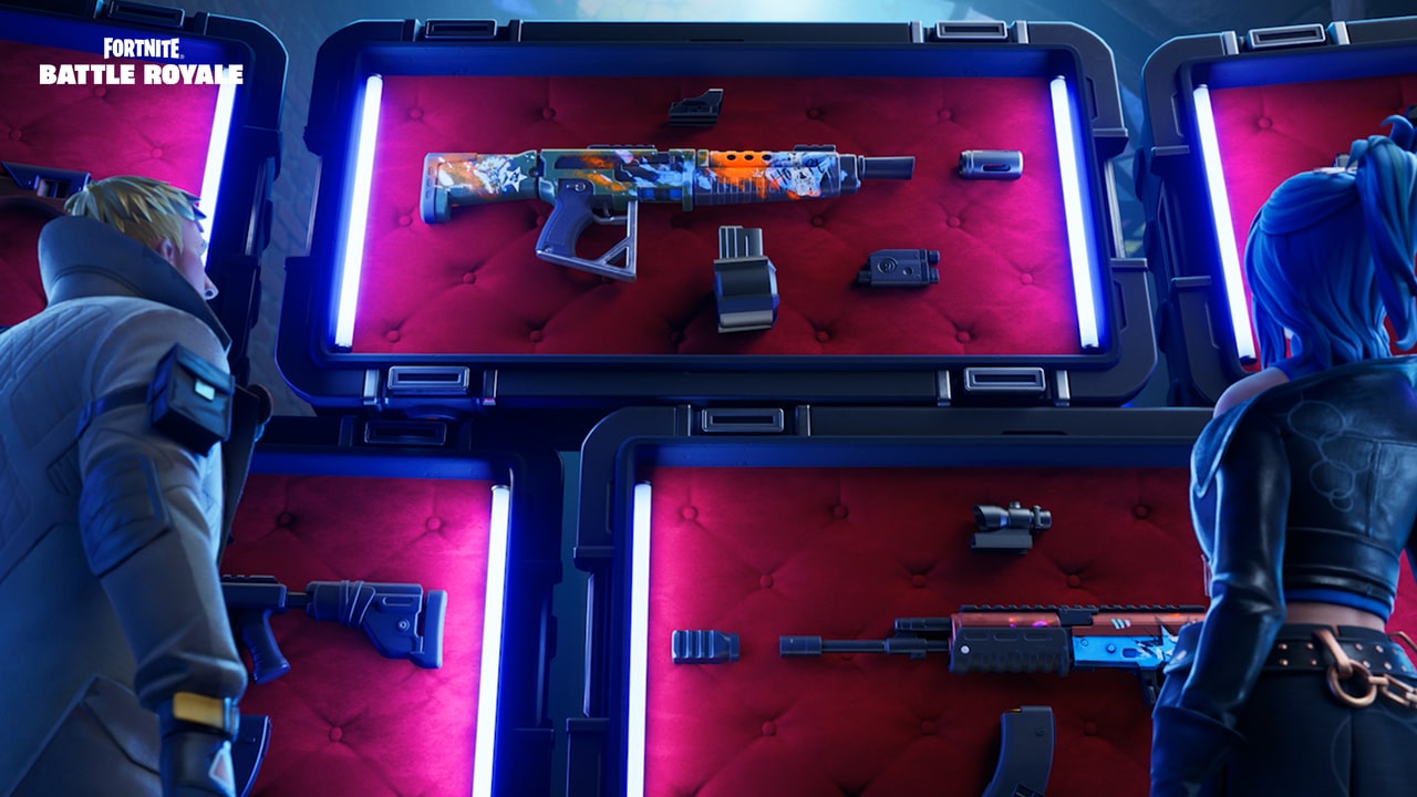 Fortnite Chapter 5 Weapon Mod Bench