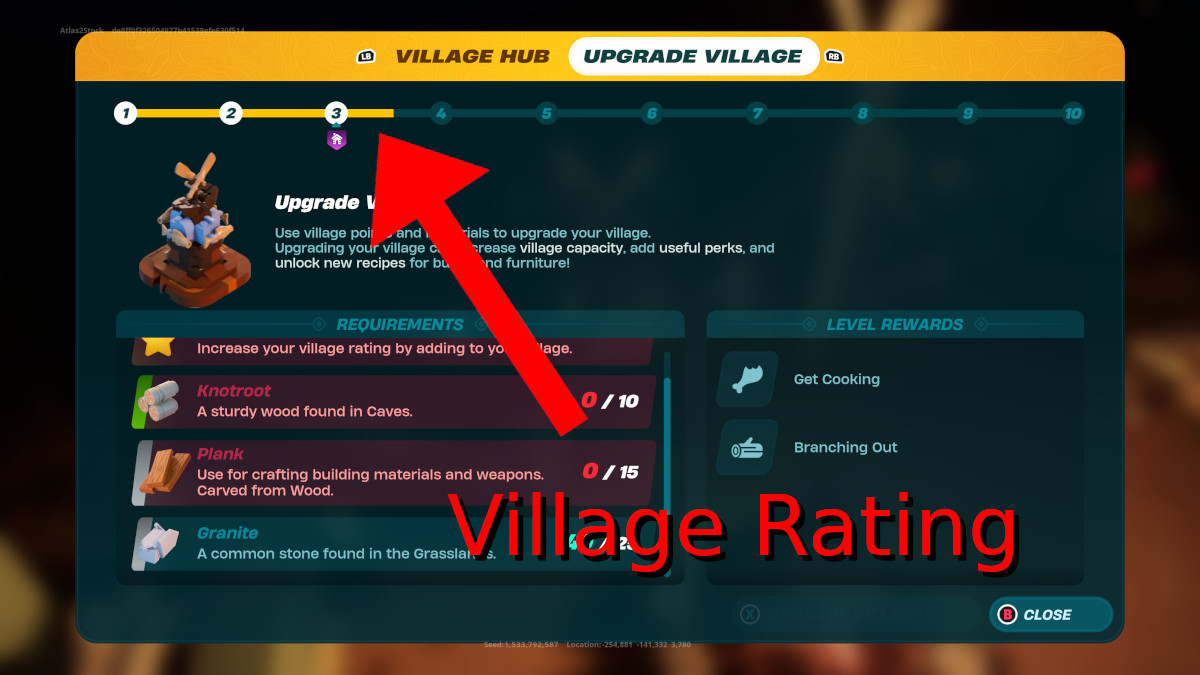 How To Get Village Rating Level 4 In LEGO Fortnite | Attack Of The Fanboy