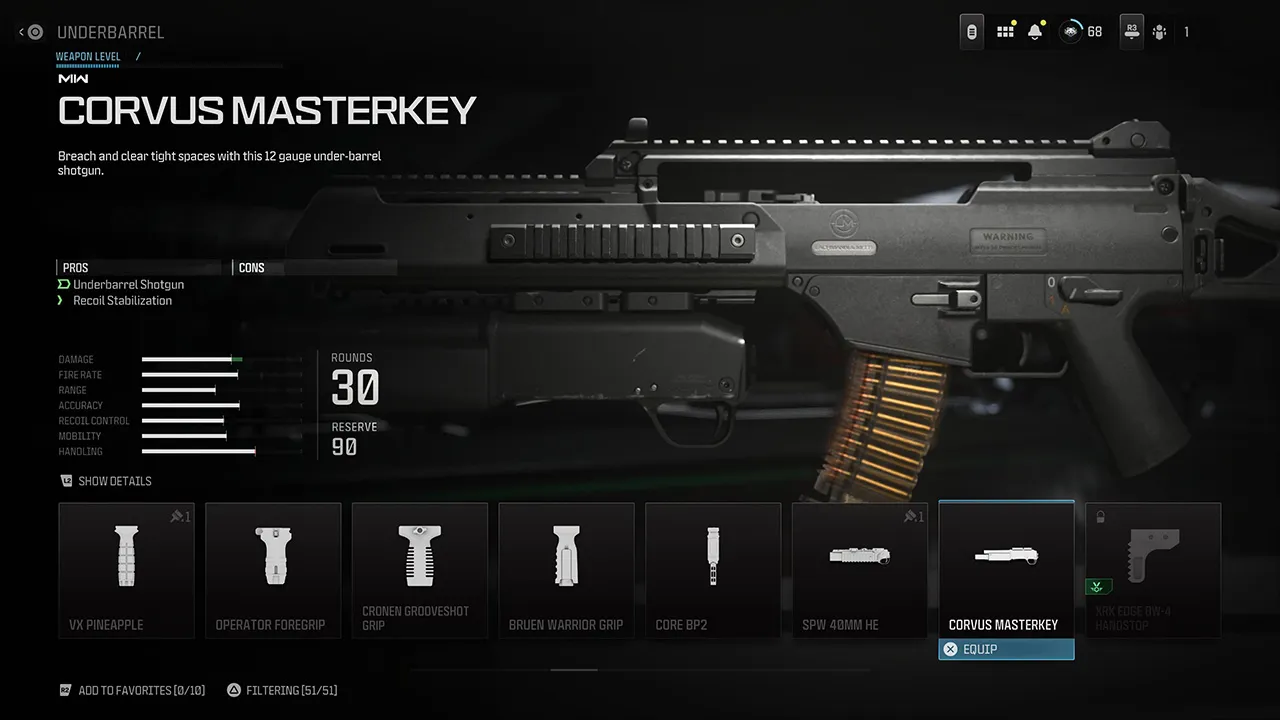 What-is-a-Non-Drill-Charge-Underbarrel-Attachment-in-MW3