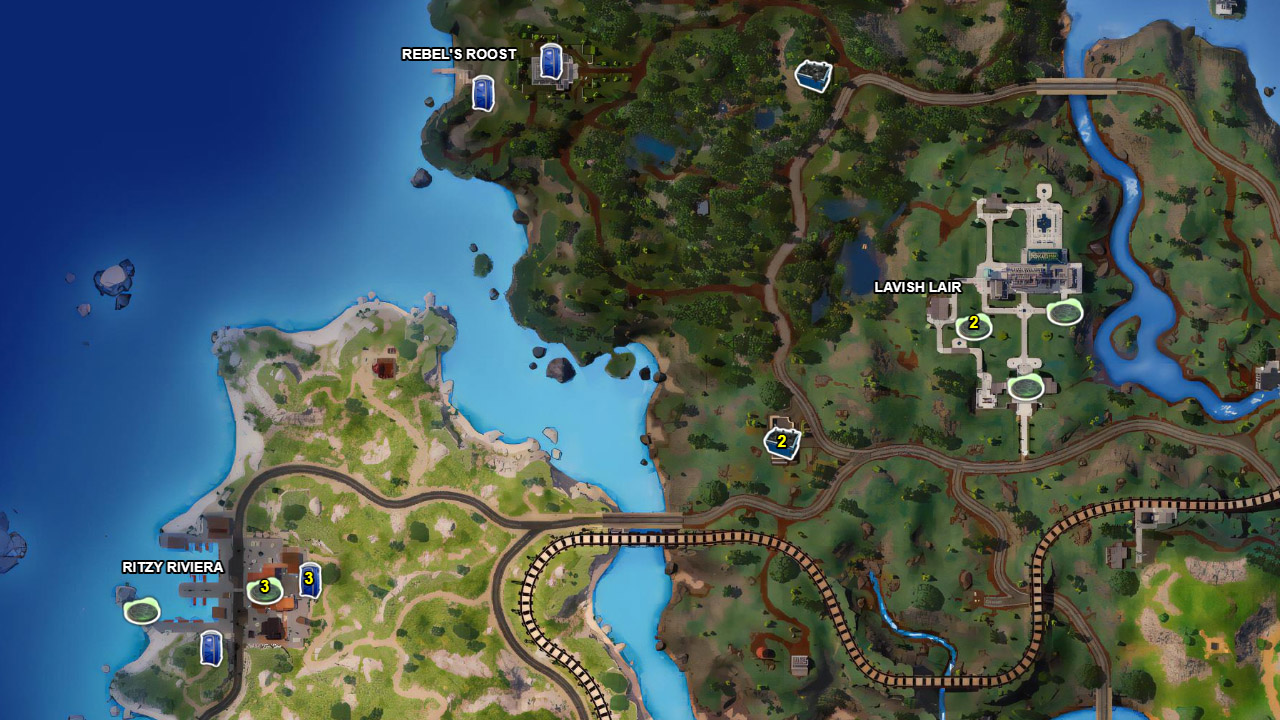 All Fortnite Hiding Spot Locations for the Old Solid Snake Quest ...