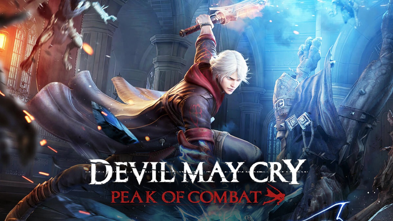 Nero in Devil May Cry Peak of Combat