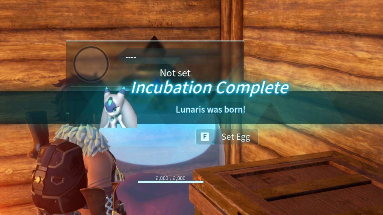 Incubation-Complete-Lunaris-was-Born-after-Breeding-pals-in-Palworld