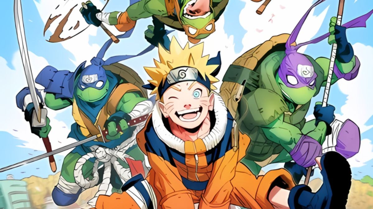 Naruto & Teenage Mutant Ninja Turtles Team-Up In Collab From IDW Publishing