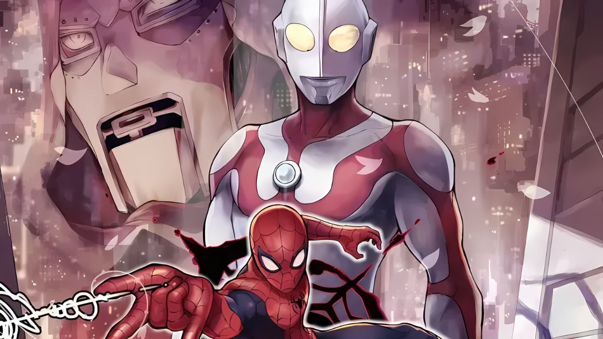 Ultraman x Spider-man Along Came a Spider-Man cover artwork