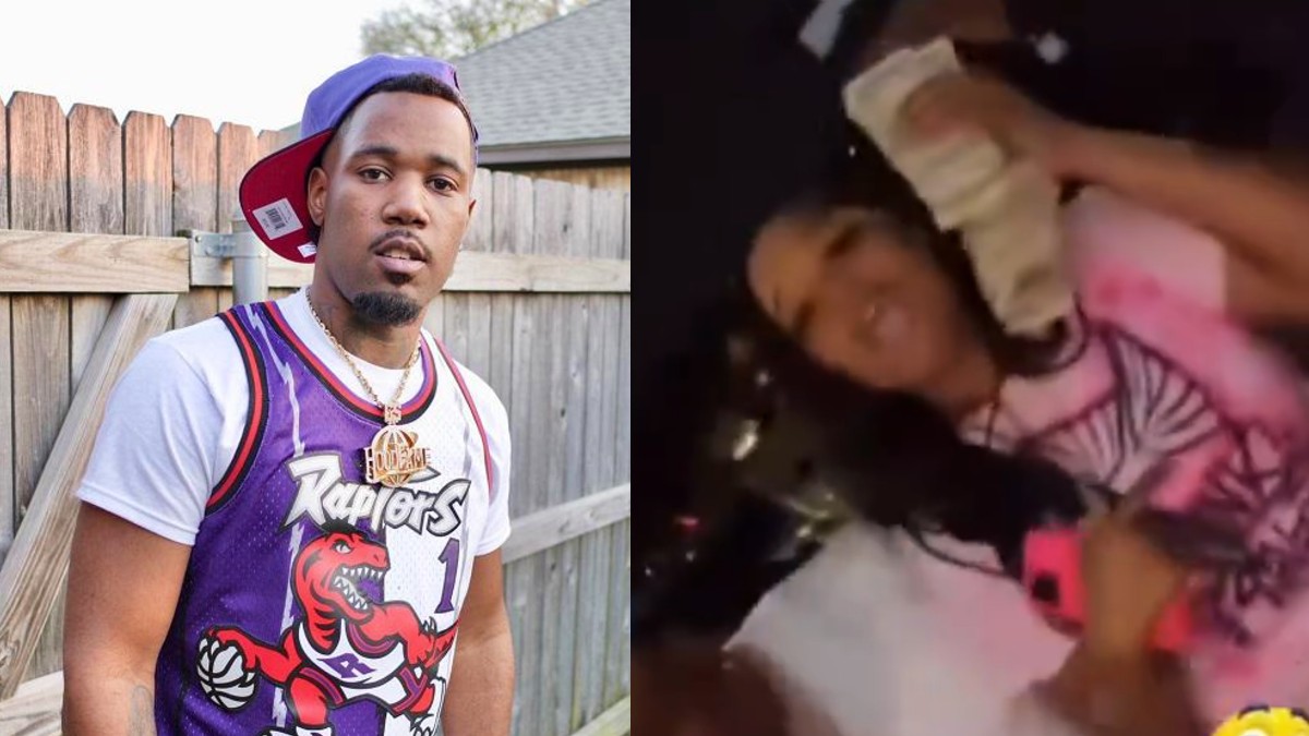 Lil Ronnie's Baby Mama Displays Cash at Memorial for Deceased Daughter ...