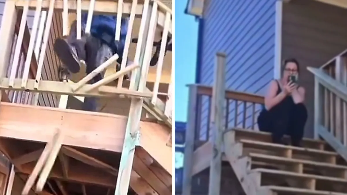 ‘Karen': Construction worker starts tearing down a house after the owner accuses him of not being licensed, but he claims there's more to the story