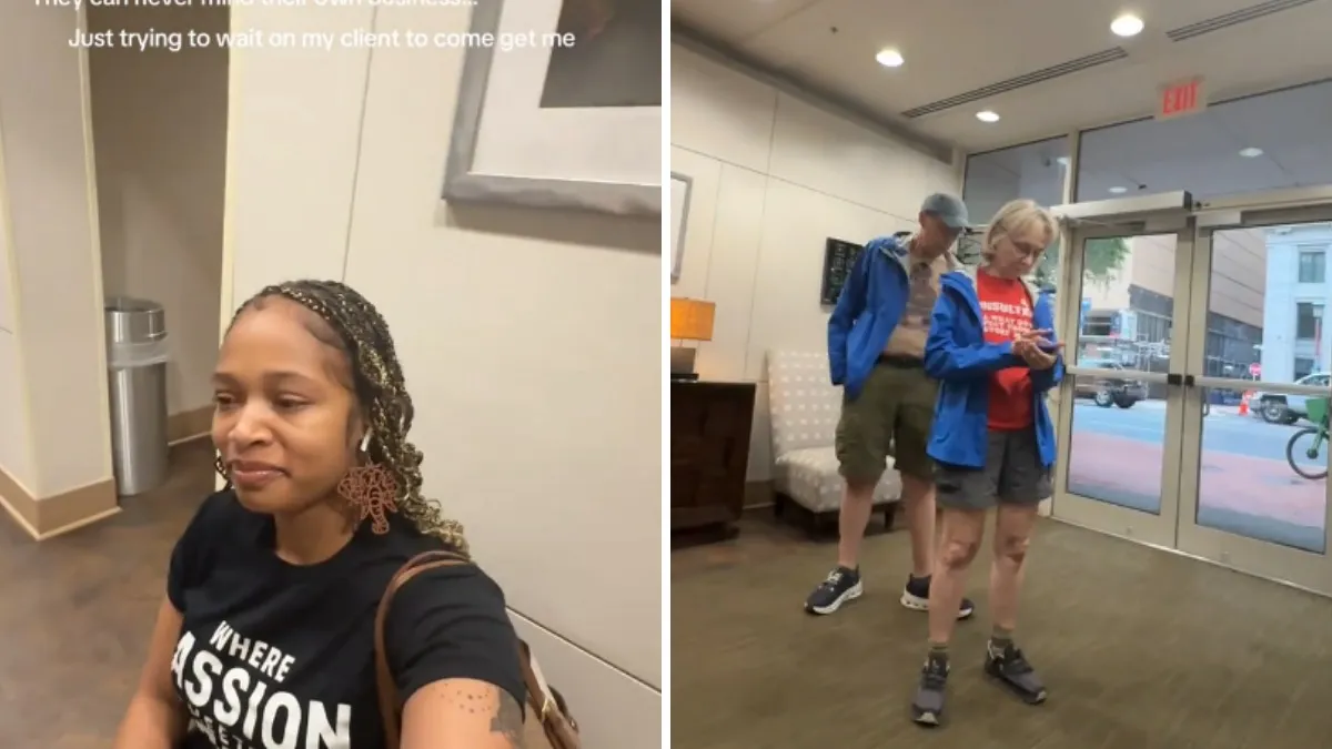 Older Couple Threatened to Call Cops on a Woman in Washington DC