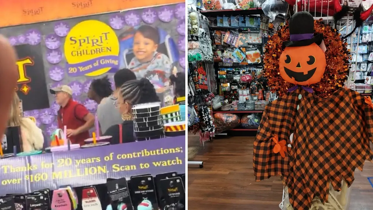 A Florida woman started yelling at a Halloween store employee, then dared him to call the police
