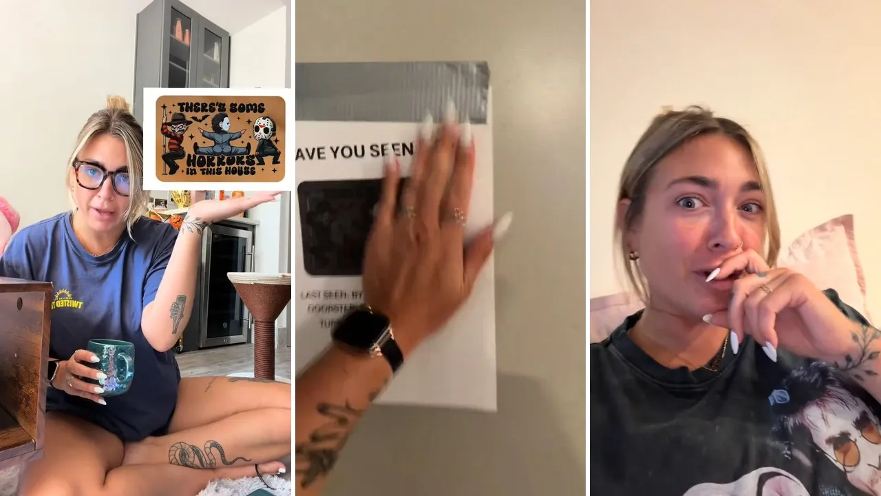 Texas woman put up fliers about her stolen Halloween rug, then security footage pointed to someone living right next door